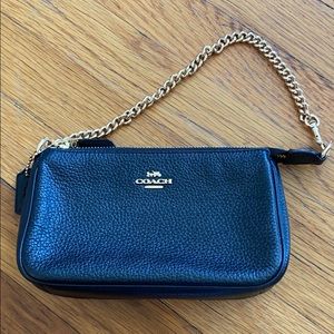 Mini black coach bag